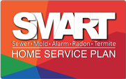 Smart home service plan logo.